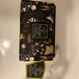 Loungefly nightmare before Christmas wallet NWT